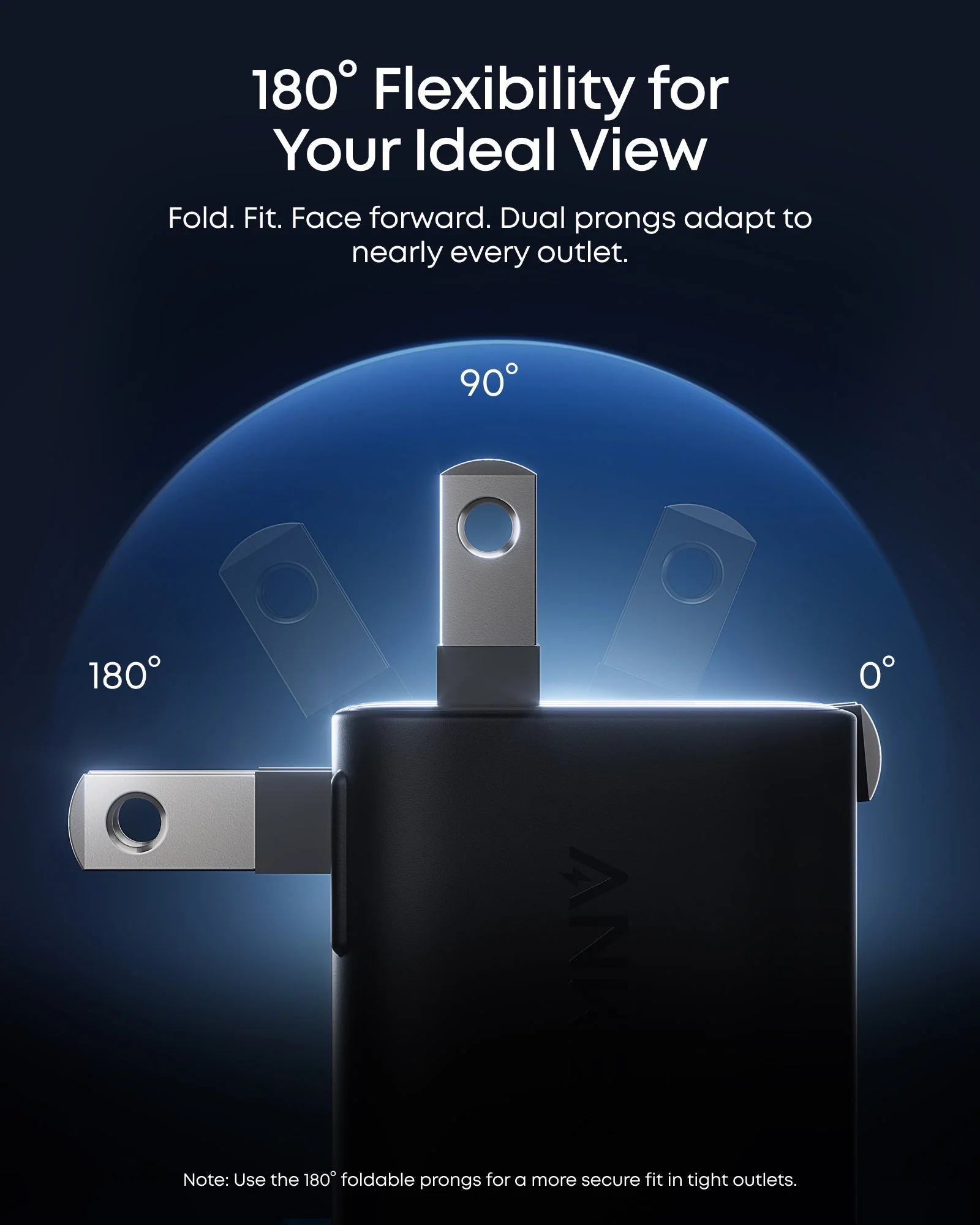 Anker Nano Charger (45W, Smart Display, 180° Foldable) - Image 36