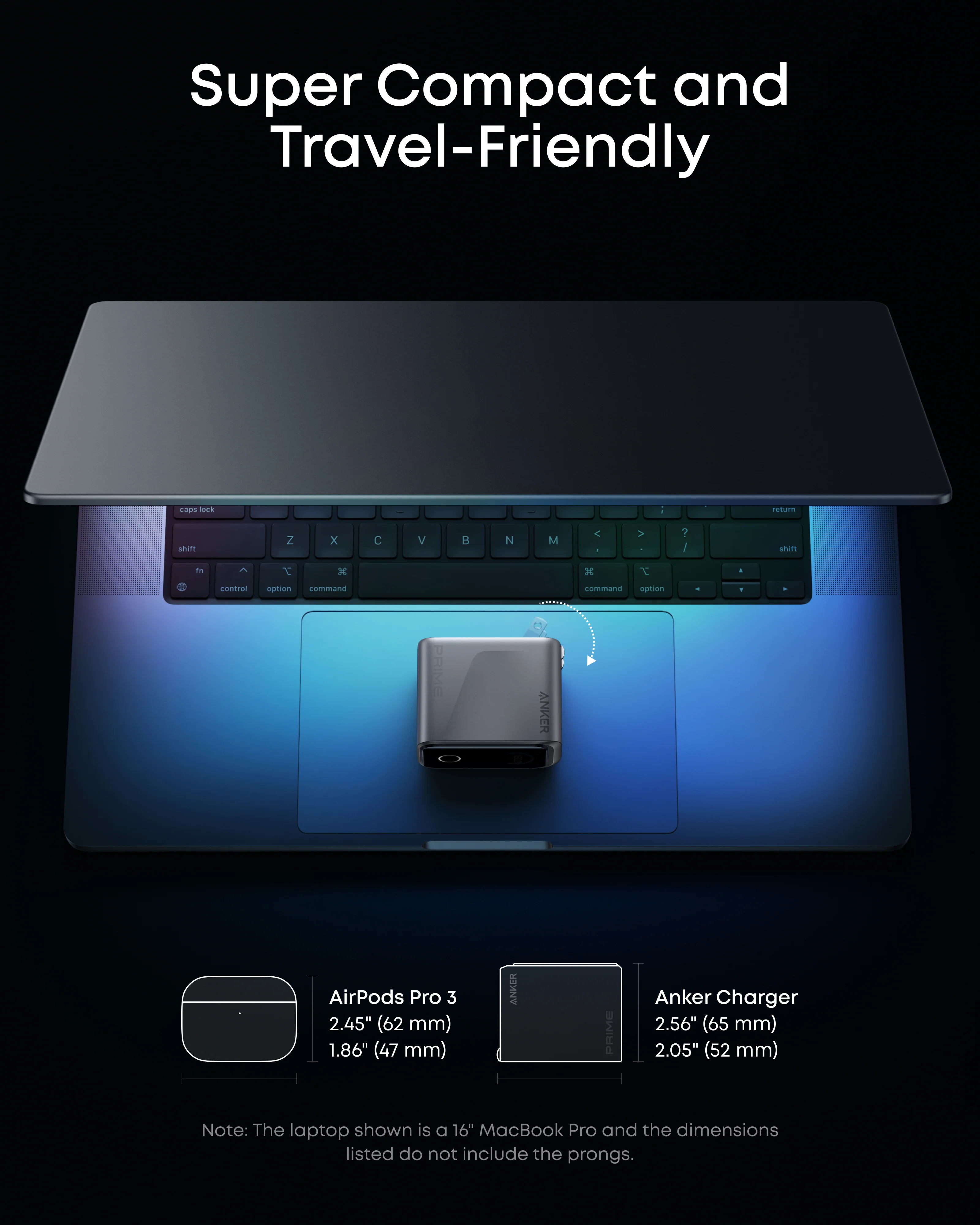 Anker Prime Charger (160W, 3 Ports, Smart Display) - Image 6