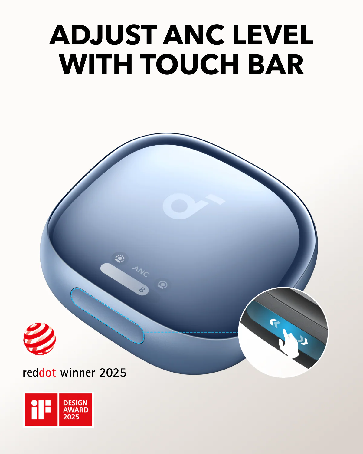 soundcore Liberty 4 Pro | Noise Cancelling True-Wireless Earbuds - Image 2