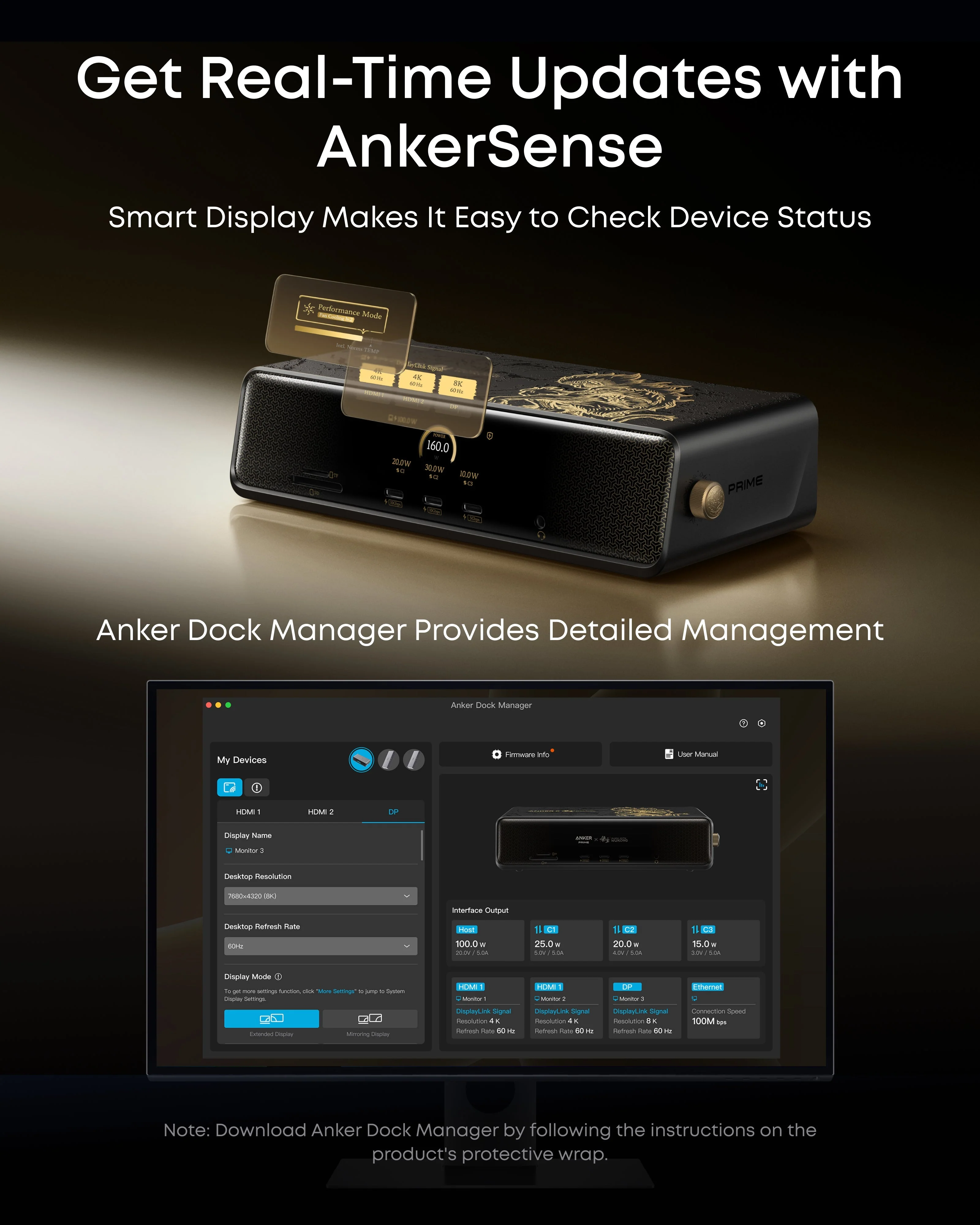Anker Prime Docking Station (14-in-1, Triple Display, DisplayLink) with DL7400 - Image 15