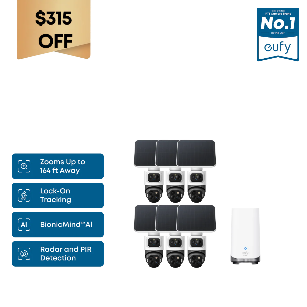 eufyCam S4 6-Cam Kit