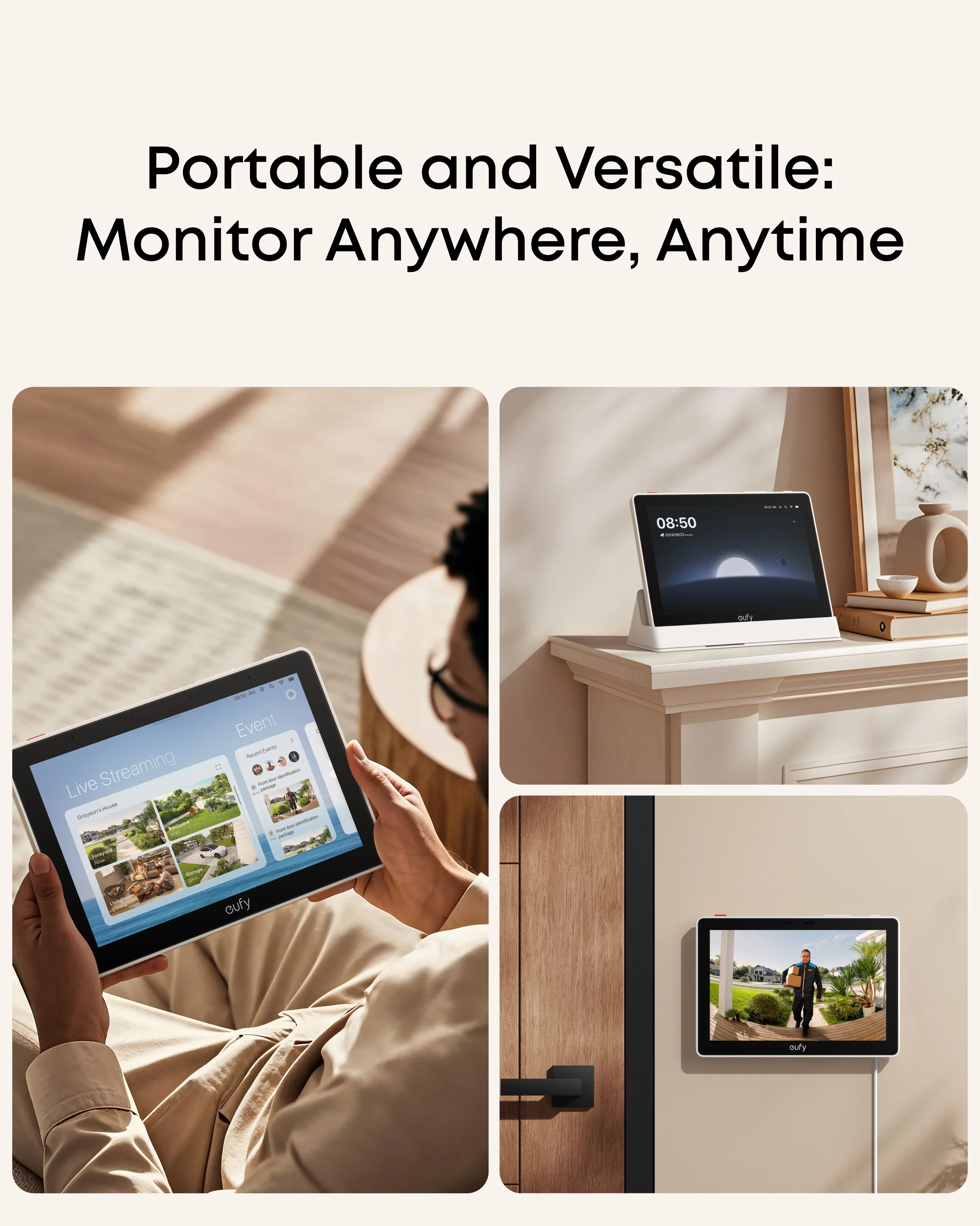 eufy Smart Display E10 + eufyCam S3 Pro Add-on Camera - Image 13