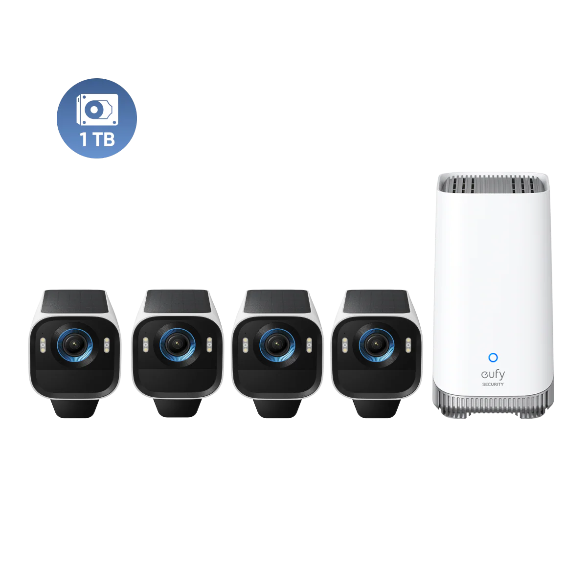 eufyCam S3 Pro 4-Cam Kit + 1 TB Hard Drive - Image 2