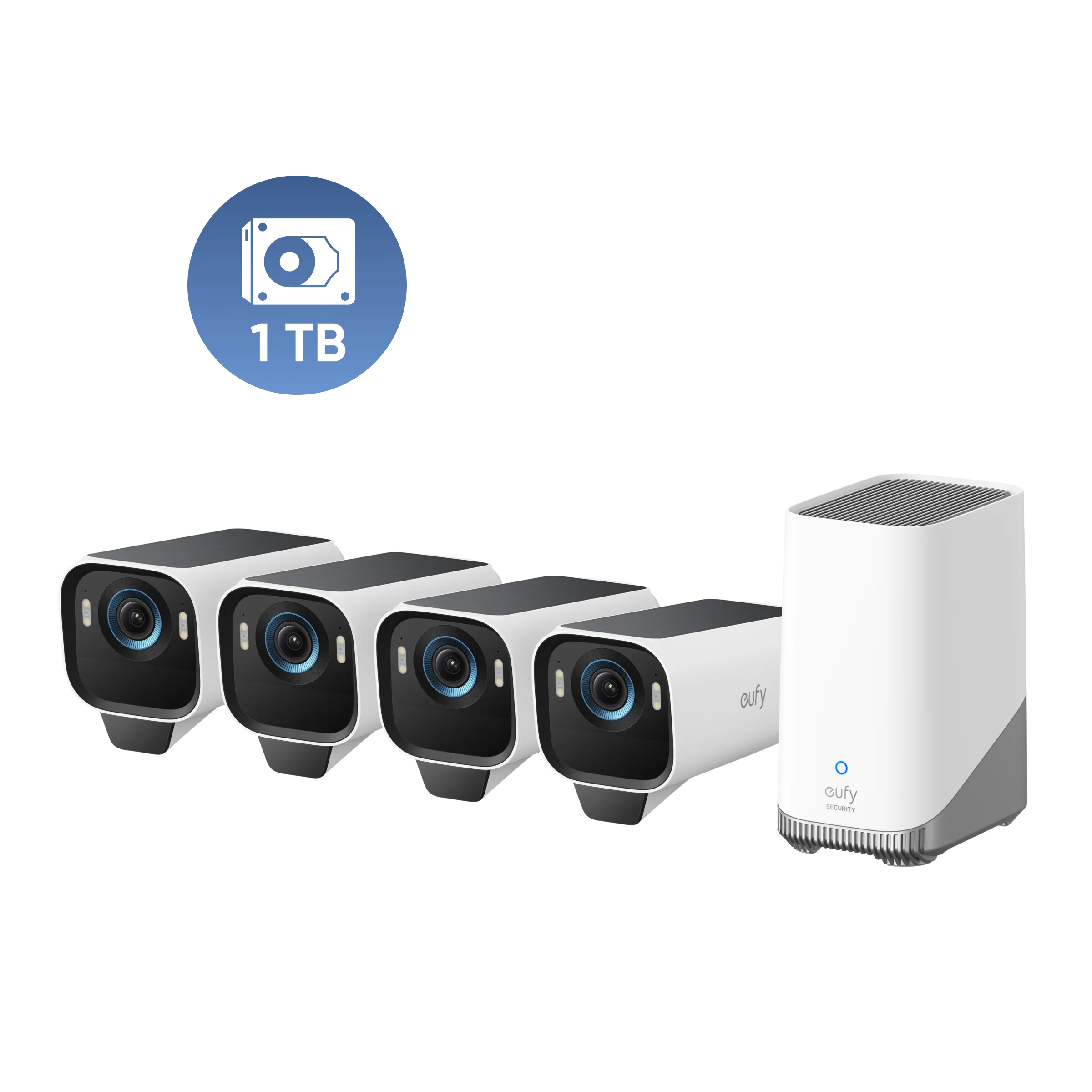 eufyCam S3 Pro 4-Cam Kit + 1 TB Hard Drive - Image 3