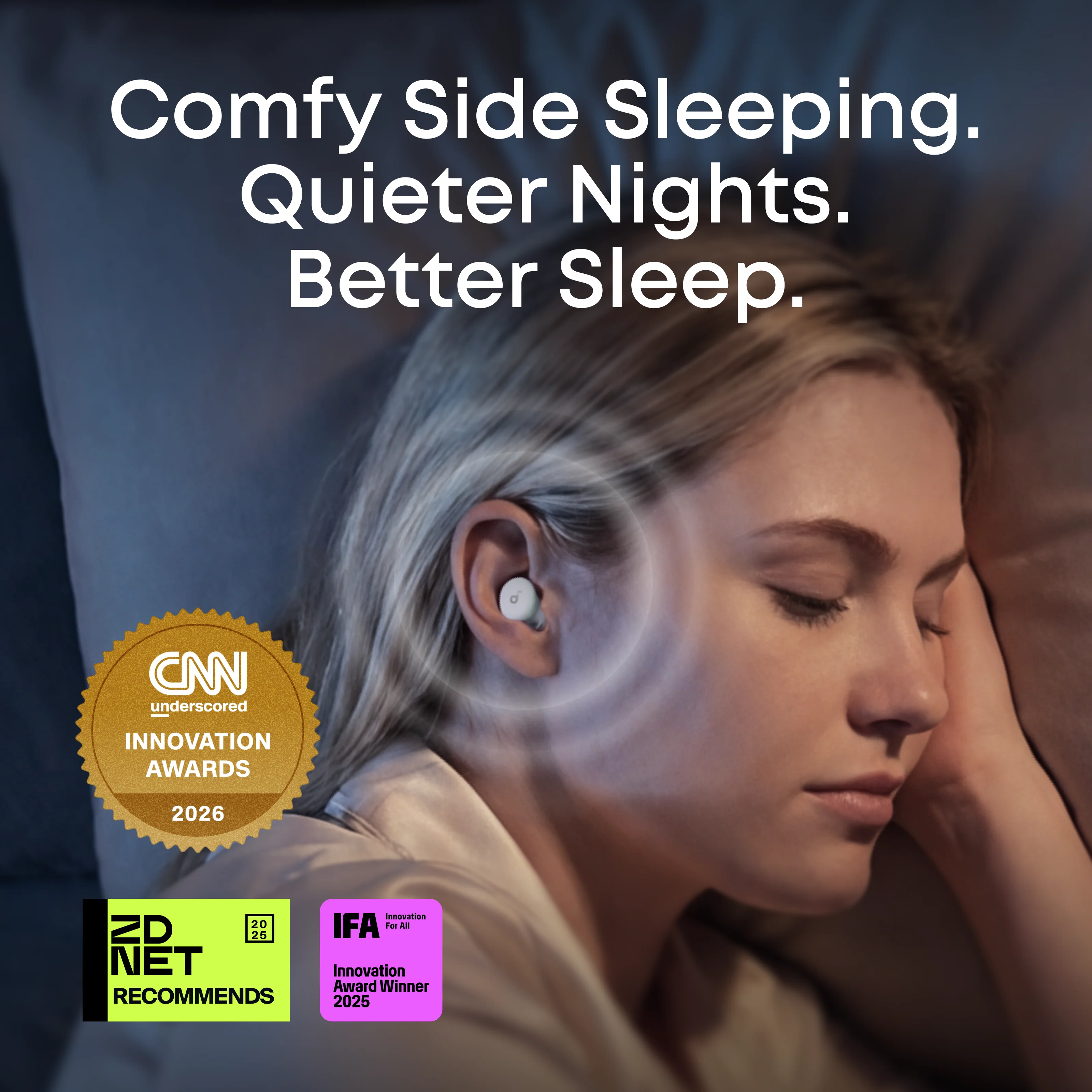 soundcore Sleep A30 Special / Sleep A30 | The World's First Sleep Earbuds with a Triple Noise Reduction System - Image 24