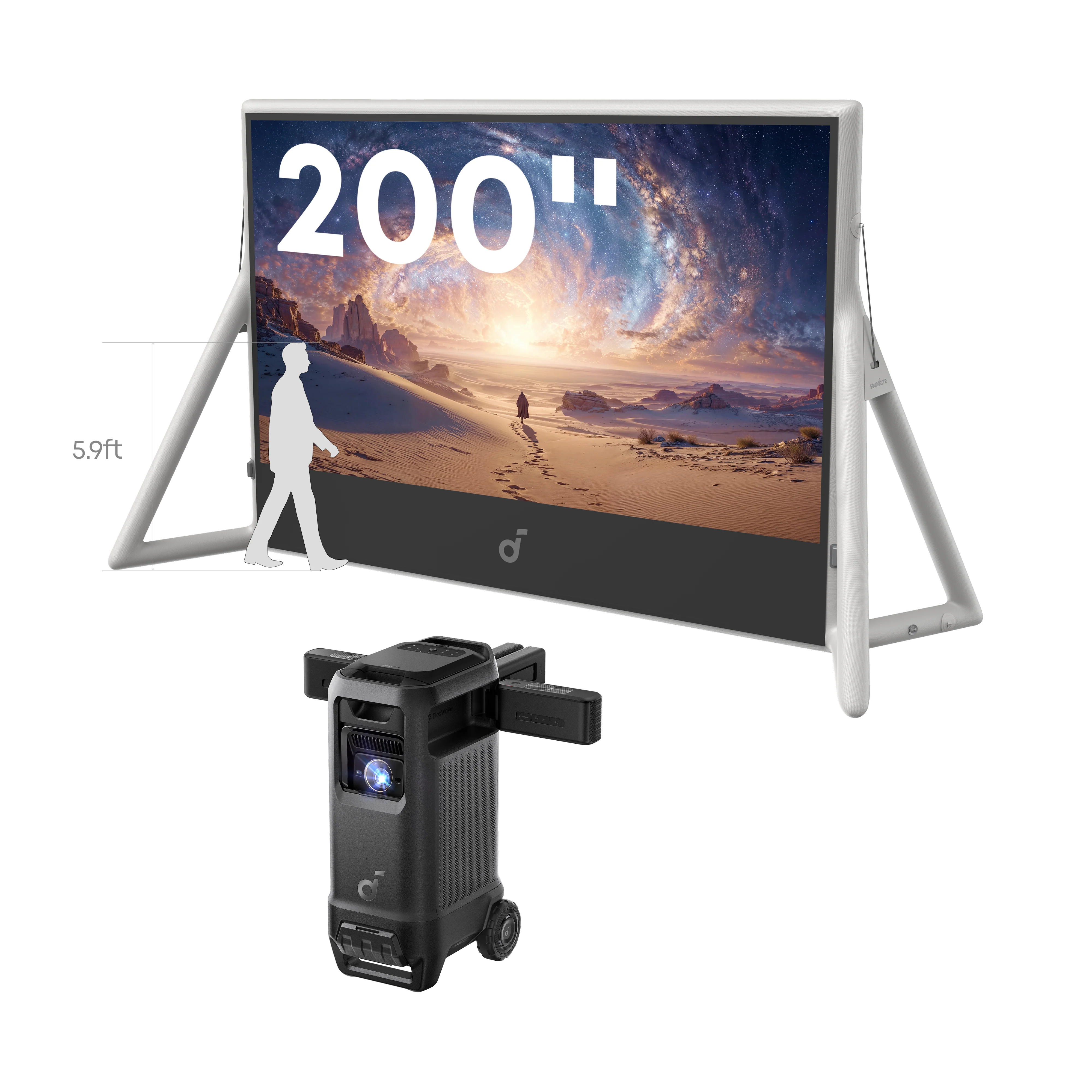 soundcore Nebula X1 Pro 4K Projector | World's First Mobile Theater Station - Image 10
