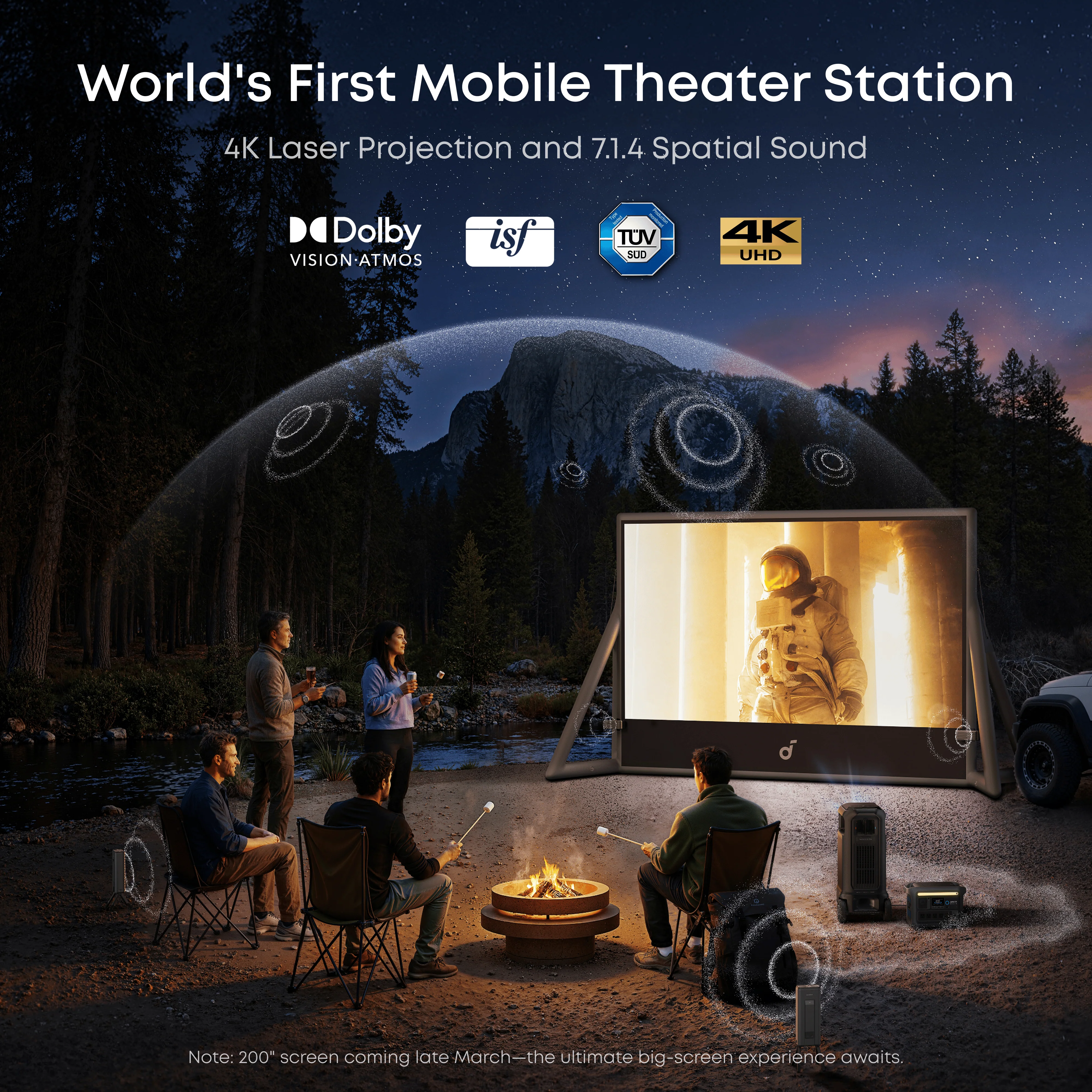 soundcore Nebula X1 Pro 4K Projector | World's First Mobile Theater Station - Image 2