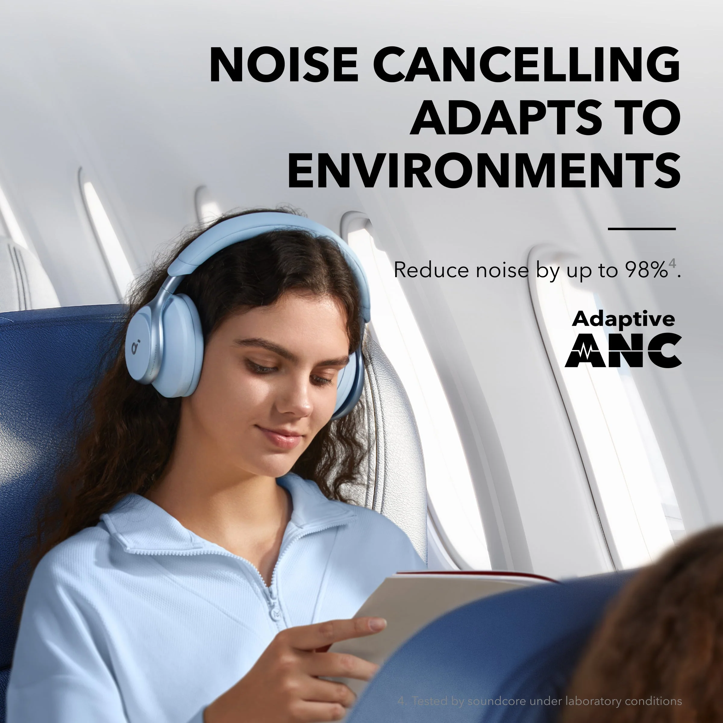soundcore Space One | Active Noise Cancelling Headphones - Image 3