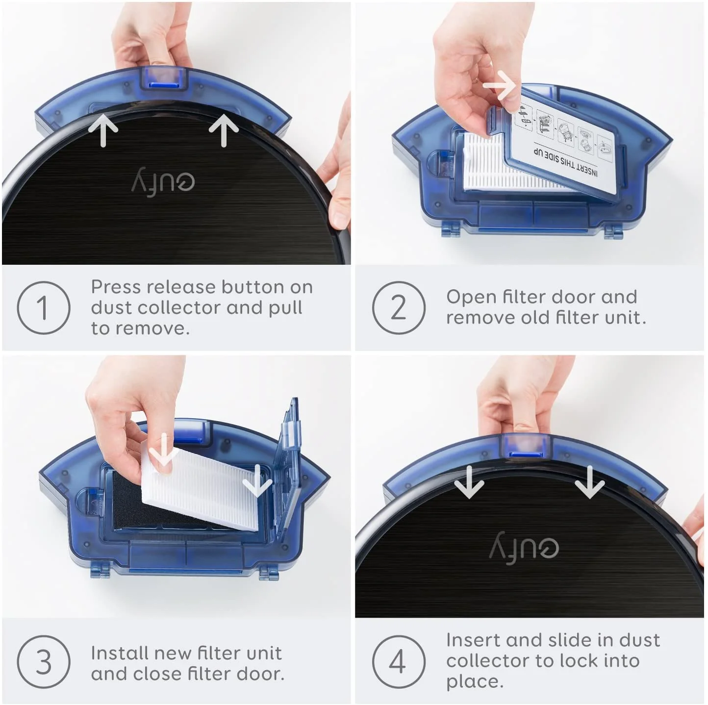 Filter Set, Compatible with RoboVac 11S, RoboVac 15T, RoboVac 30, RoboVac 30C - Image 2
