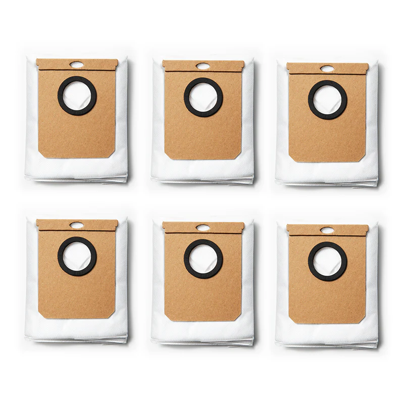 6 Replacement Dustbags, Compatible with L50 with Self-Empty Station, L60 with Self-Empty Station